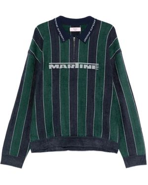 Martine Rose Round-Neck Knitwear - Green