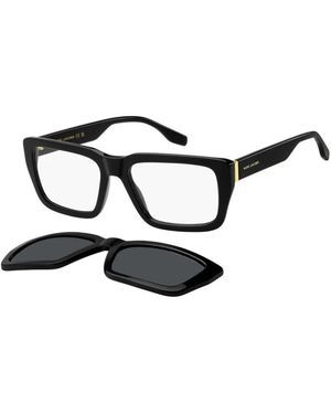 Marc Jacobs Accessoires ,Zwart ,Rectangle Acetate Frame