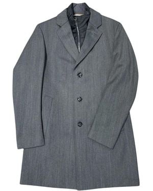 BOSS Single-Breasted Coats - Grigio