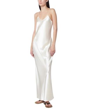 Almala Kleedjes ,Polyester Winona Jurk - Wit