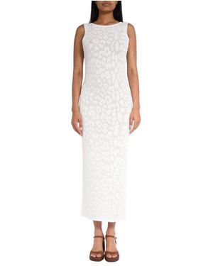 Akep Kleedjes ,Wit ,Lungo Dress