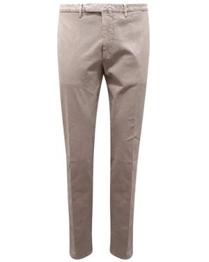 Santaniello Slim-Fit Trousers - Grey