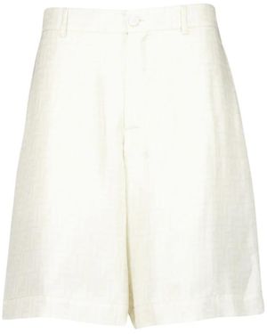 Fendi Casual Shorts - White