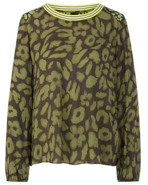 Marc Cain Long Sleeve T-Shirts - Green