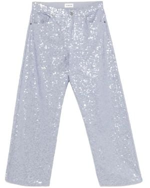 P.A.R.O.S.H. Straight Jeans - Azul