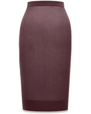 Saint Laurent Pencil Skirts - Purple