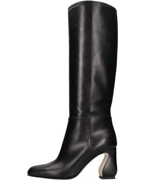 Sergio Rossi Heeled Boots - Black