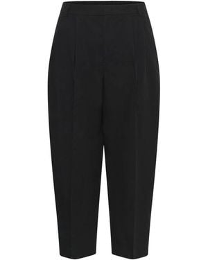 Part Two Cropped Trousers - Negro