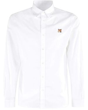 Maison Kitsuné Formal Shirts - Blanco