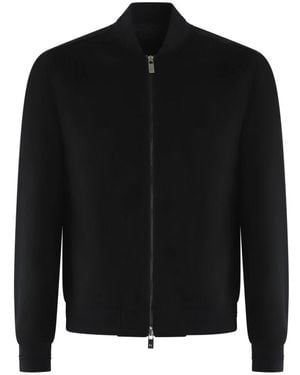 Pal Zileri Bomber Jackets - Negro