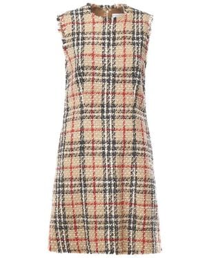 Burberry Short Dresses - Natural
