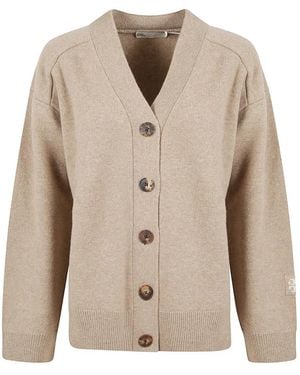 Tory Burch Truien & Vesten ,Bruin ,Leer Sweaters - Naturel