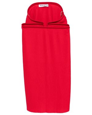 Duran Lantink Midi Skirts - Rouge