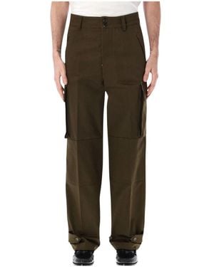 Valentino Garavani Straight Trousers - Green