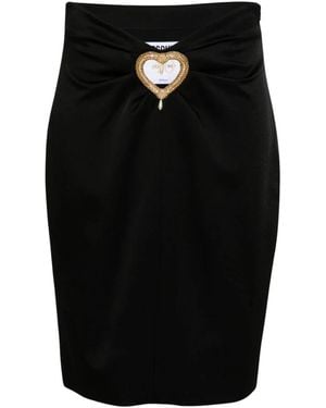 Moschino Pencil Skirts - Negro