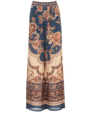 Zimmermann Wide Trousers - Azul