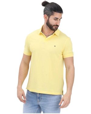 Tommy Hilfiger Gelbes Poloshirt Klassisches Design