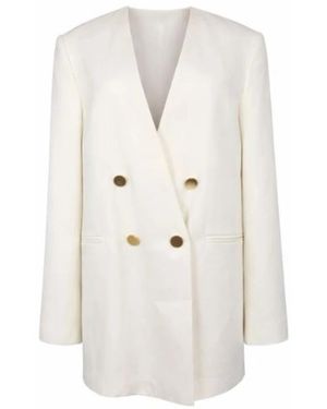 Alberta Ferretti Blazers - Wit