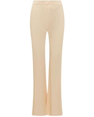 Jil Sander Straight Pants - Natural