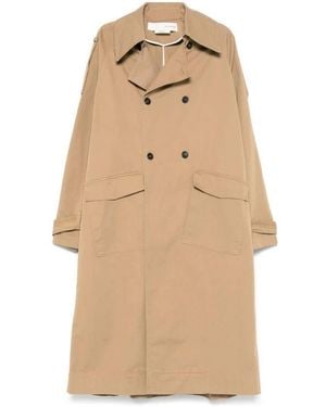 Isabel Benenato Trench Coats - Natural