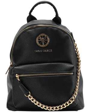 carlo colucci Backpacks - Black