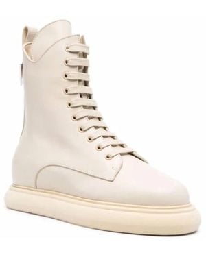 The Attico Lace-Up Boots - Neutro