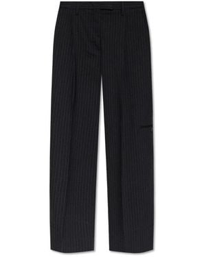 Acne Studios Wide Trousers - Noir