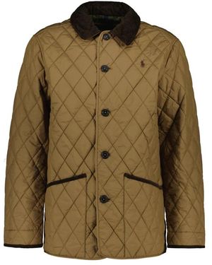 Polo Ralph Lauren Jassen ,Bruin ,Leer Donsjack - Groen