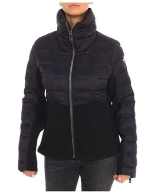 Vuarnet Gepolsterte jacke mit hohem kragen - Schwarz