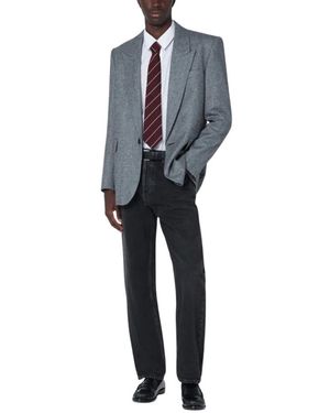 Saint Laurent Prince Of Wales Jas - Blauw