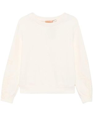 Ermanno Scervino Sweatshirts - Blanco