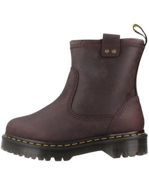 Dr. Martens Knöchelstiefel mit einzigartigem design - Braun