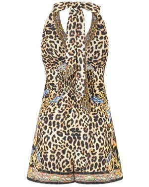 CAMILLA Playsuits - Natural