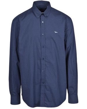 Harmont & Blaine Regular Fit Shirt - Blauw