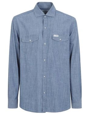 Fay Denim Shirts - Blue