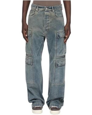 Rick Owens Loose-Fit Jeans - Gris