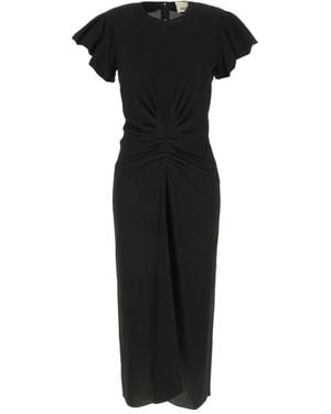 Isabel Marant Midikleid - Schwarz