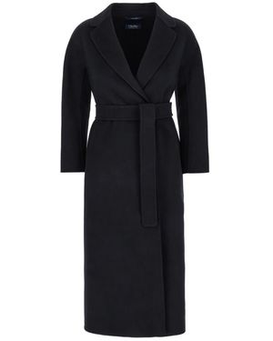 Max Mara Stilvolle Mäntel Für Frauen - Schwarz
