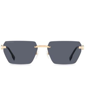 DSquared² Metall geometrische sonnenbrille - Grau