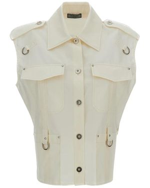 DURAZZI MILANO Vests - Metallic