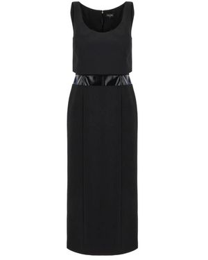 Del Core Midi Dresses - Negro