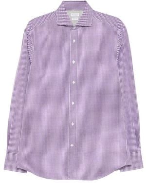 Brunello Cucinelli Casual Shirts - Paars