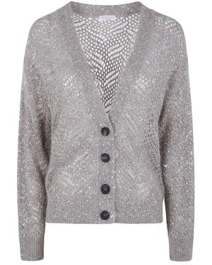 Brunello Cucinelli Cardigans - Gris