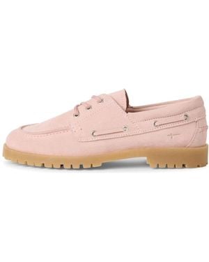 Tamaris Boat Shoes - Pink