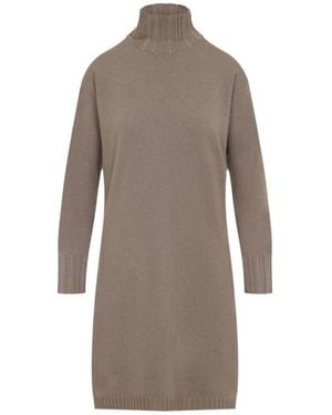 Fabiana Filippi Knitted Dresses - Brown