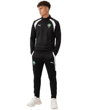PUMA Fitness ,Zwart ,Polyester Marokko Trainingspak Senior 2026/2027