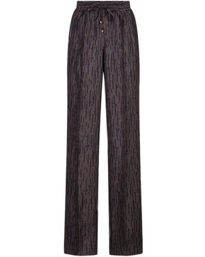 Kiton Straight Pants - Brown