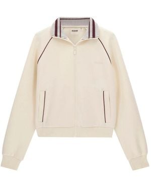 Guess Hoodies & Sweatvesten ,Katoen Sibilla Volledige Rits Sweater - Naturel