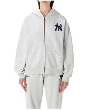 Sporty & Rich Zip-Throughs - Grey