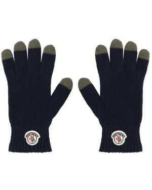 Moncler Gloves - Blue